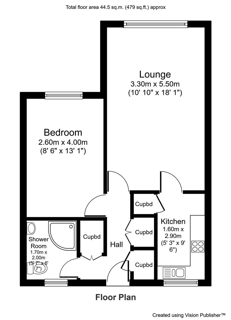 53, Nowell Court, Middleton floorplan