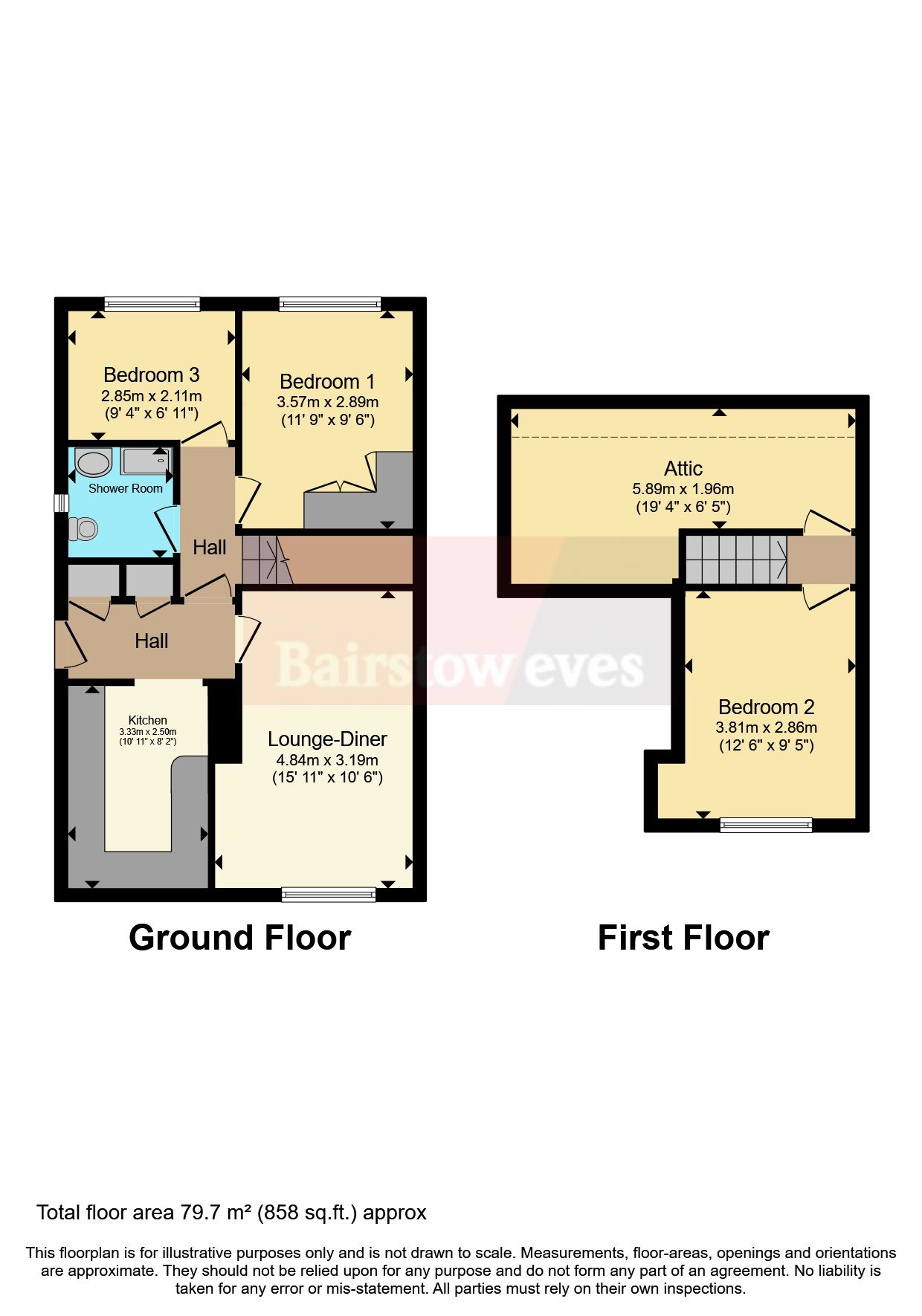 9, Lamond Close, Nottinghamshire floorplan