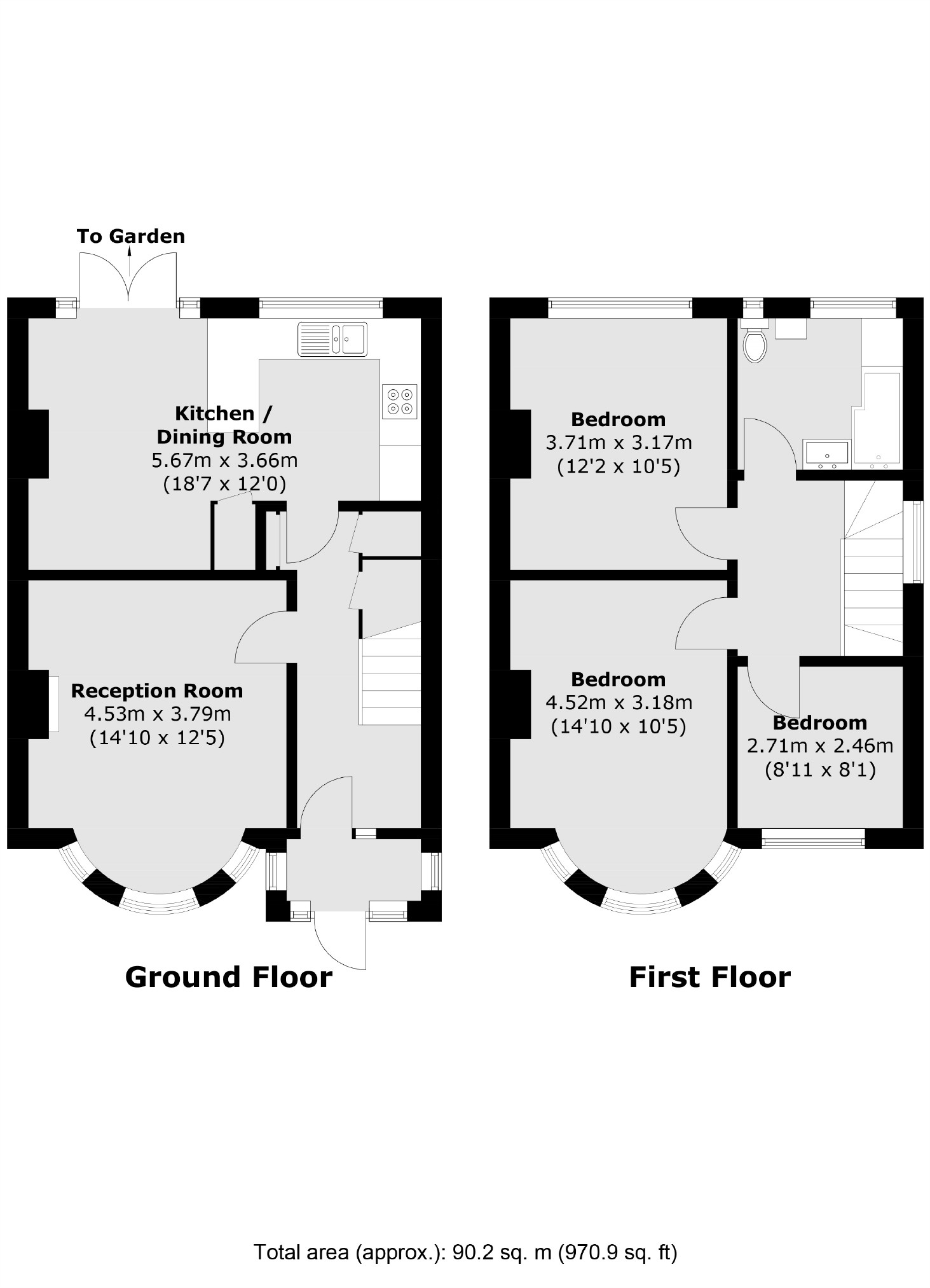 11, Springvale Avenue, Brentford floorplan