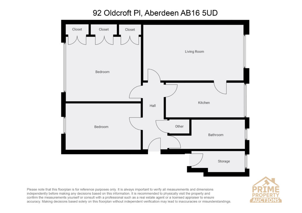 92, Oldcroft Place, Aberdeen floorplan