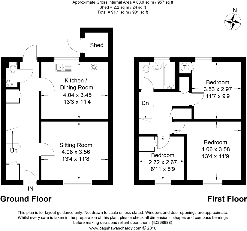 3 Bedrooms Semi-detached house for sale in Griggs Meadow, Dunsfold, Godalming GU8