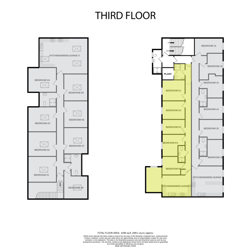 Flat K, The Hosiery Factory, Flat K, The Hosiery Factory, Leicester floorplan