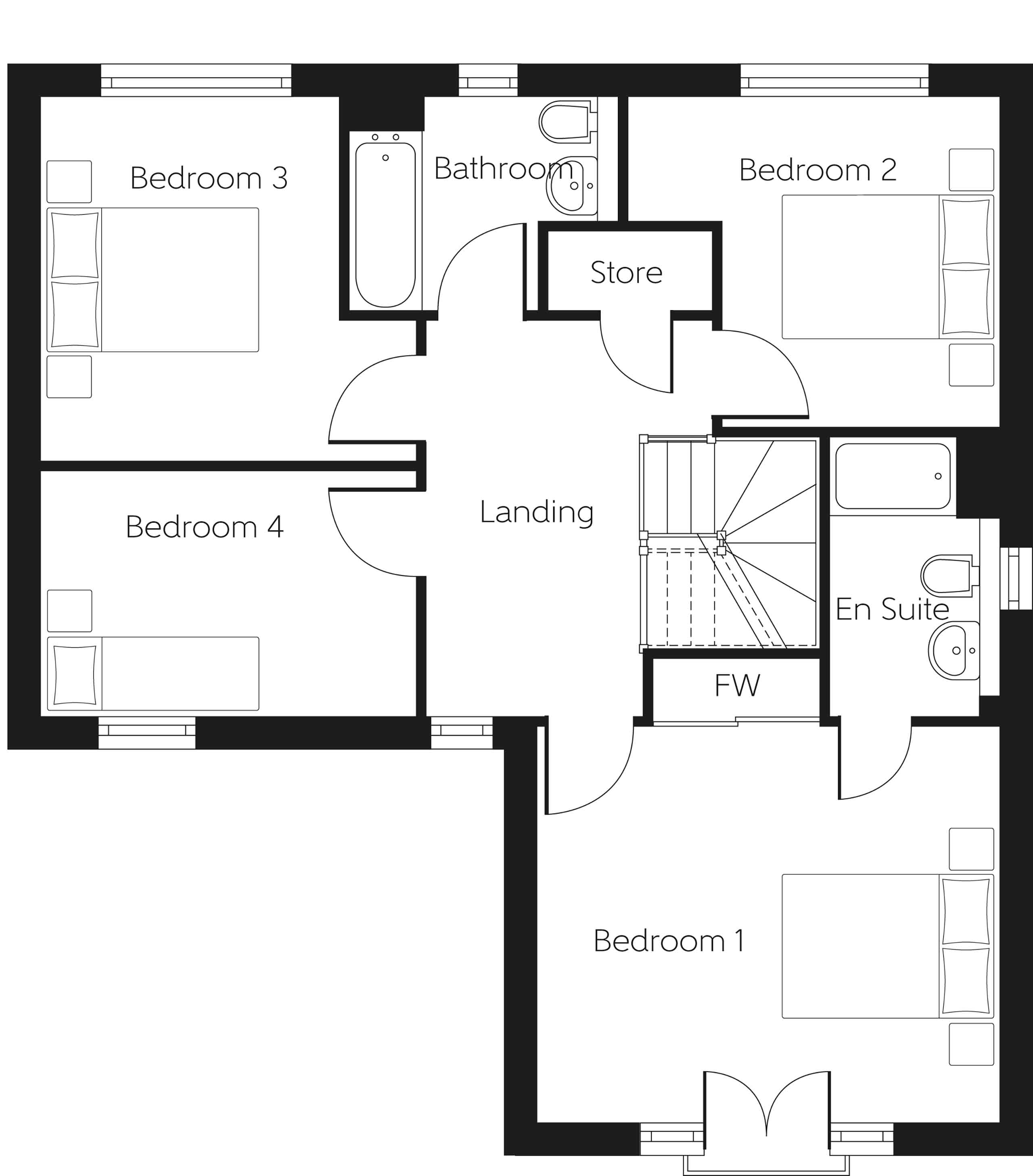 74, Regalia View, Irvine floorplan