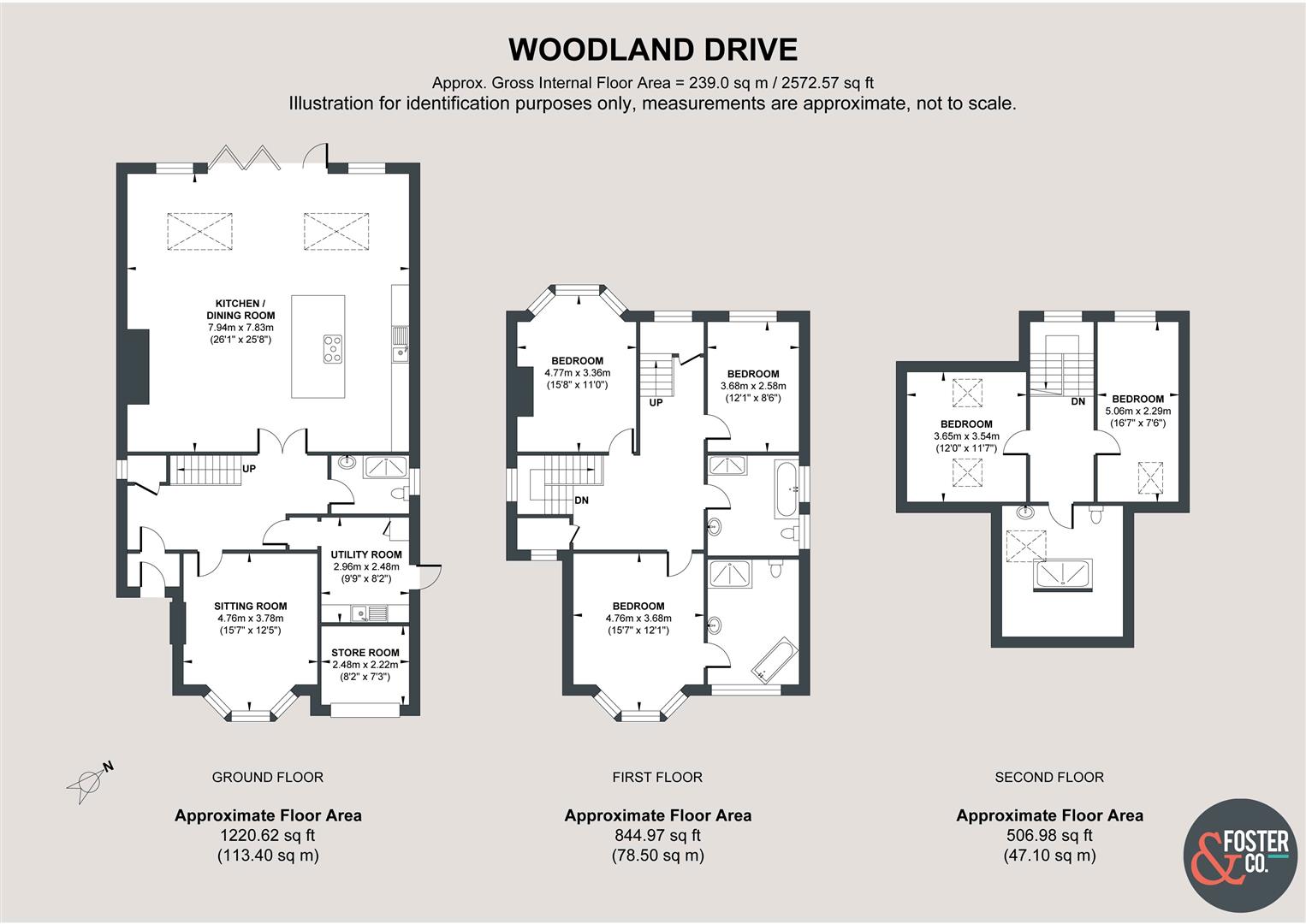 Ridgeways, Woodland Drive, Hove floorplan