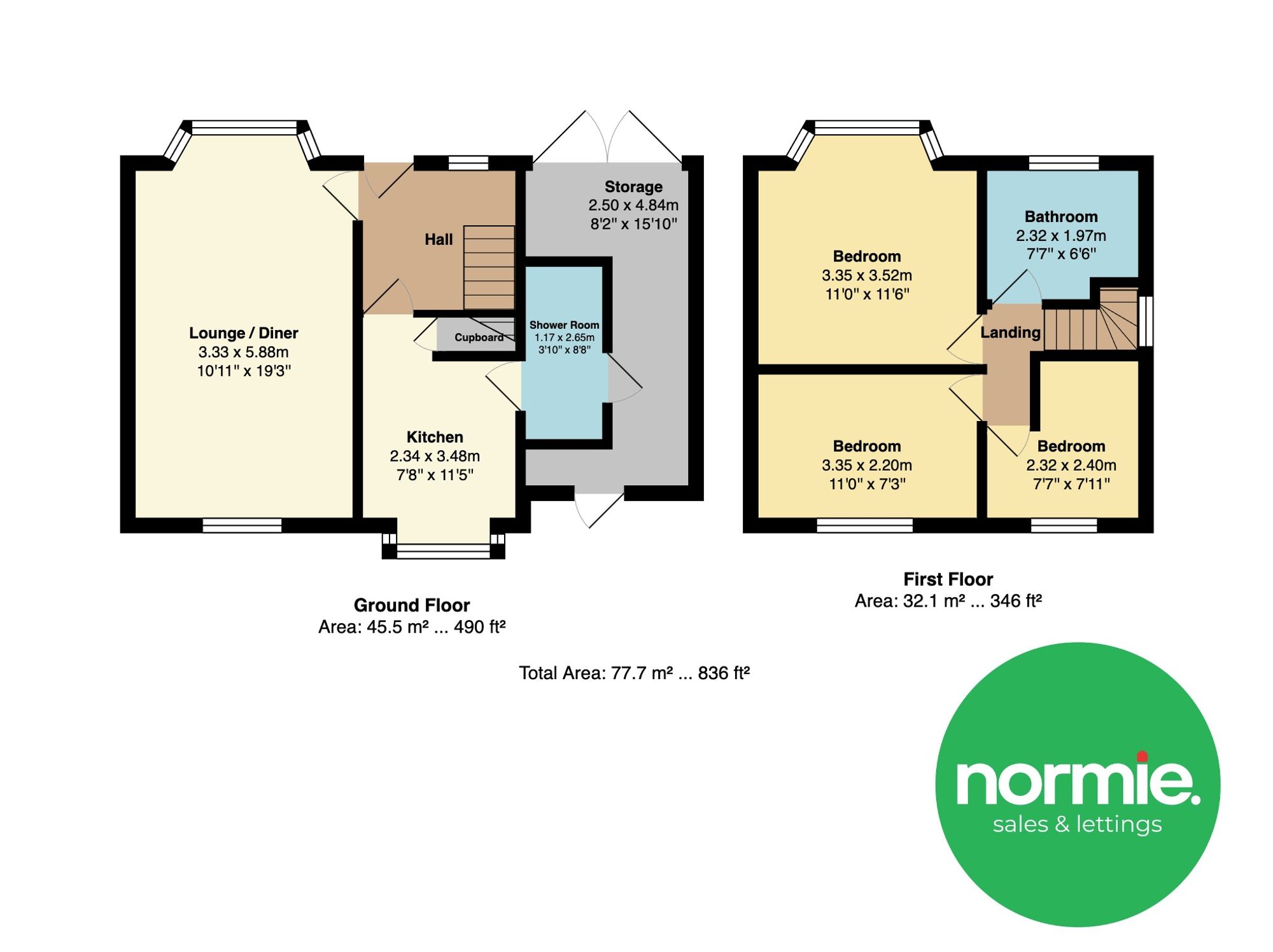 1A Ruskin Road, Manchester floorplan