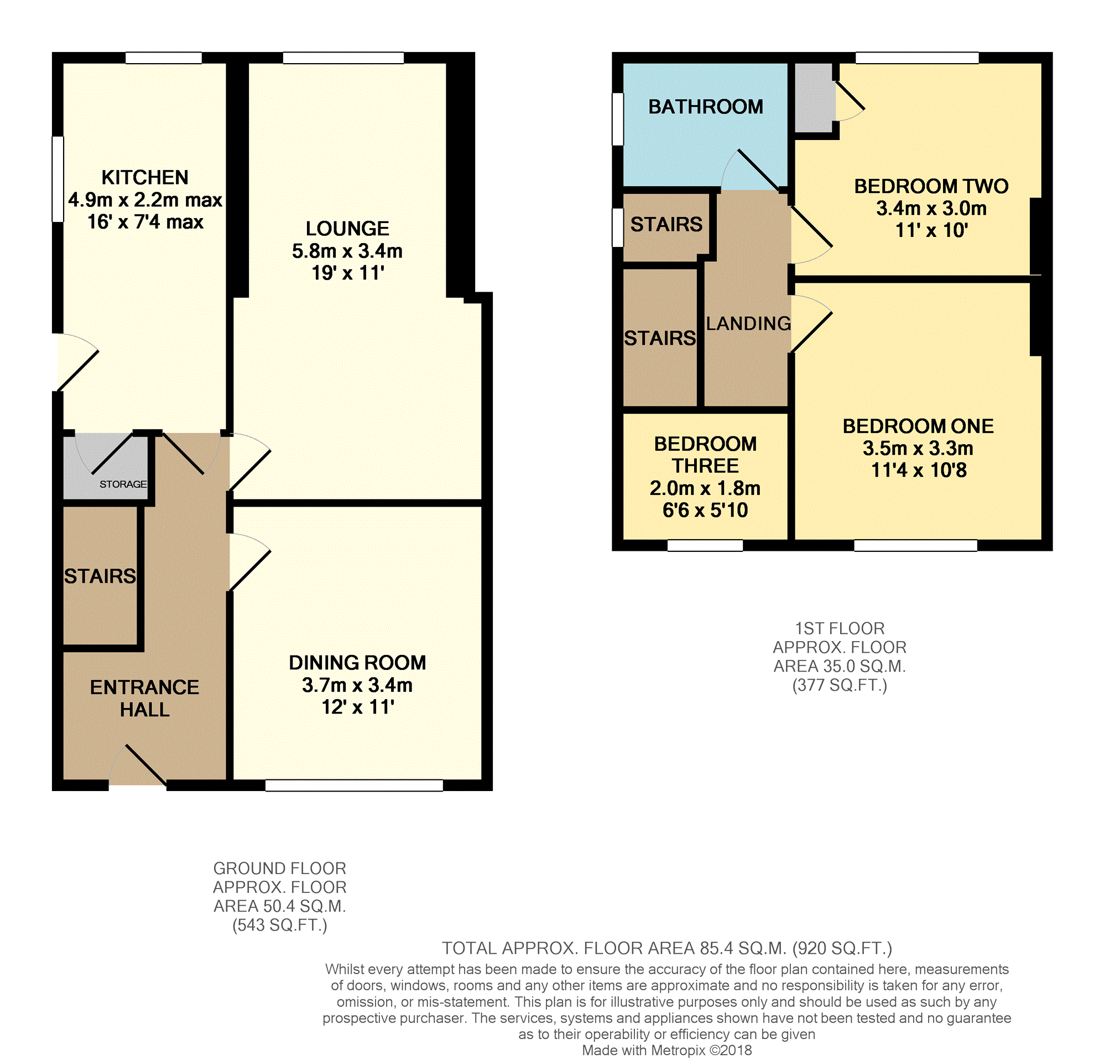 3 Bedrooms Semi-detached house for sale in Orchards Way, Chesterfield S40