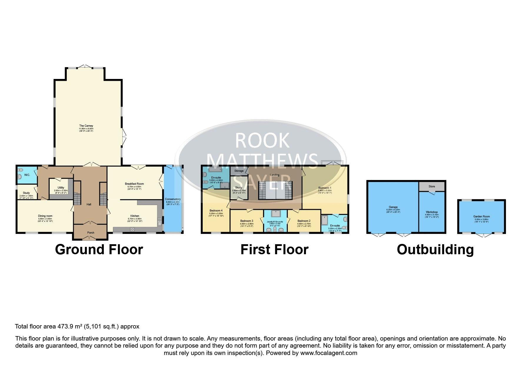 Fairwinds, Ulgham Lane, Morpeth floorplan