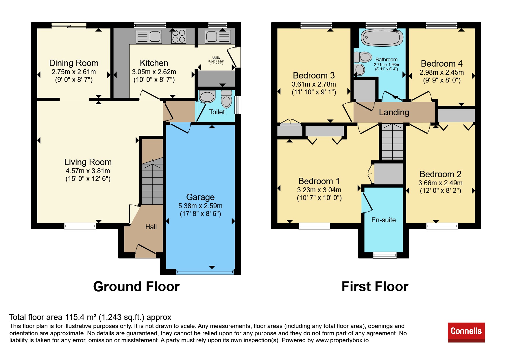 60, Linden Park, SHAFTESBURY floorplan