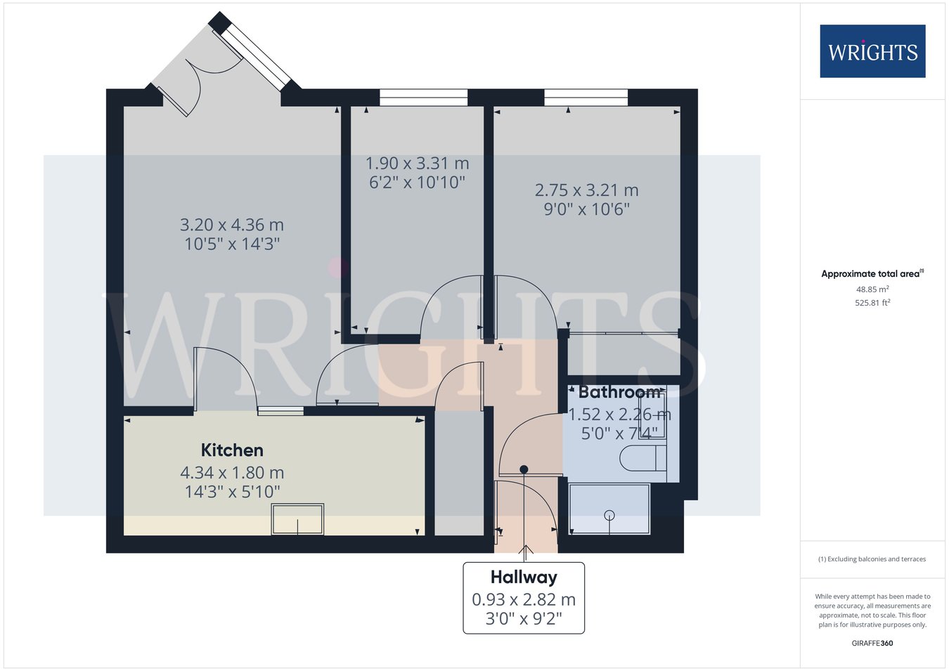 34, Roseacre Gardens, Welwyn Garden City floorplan