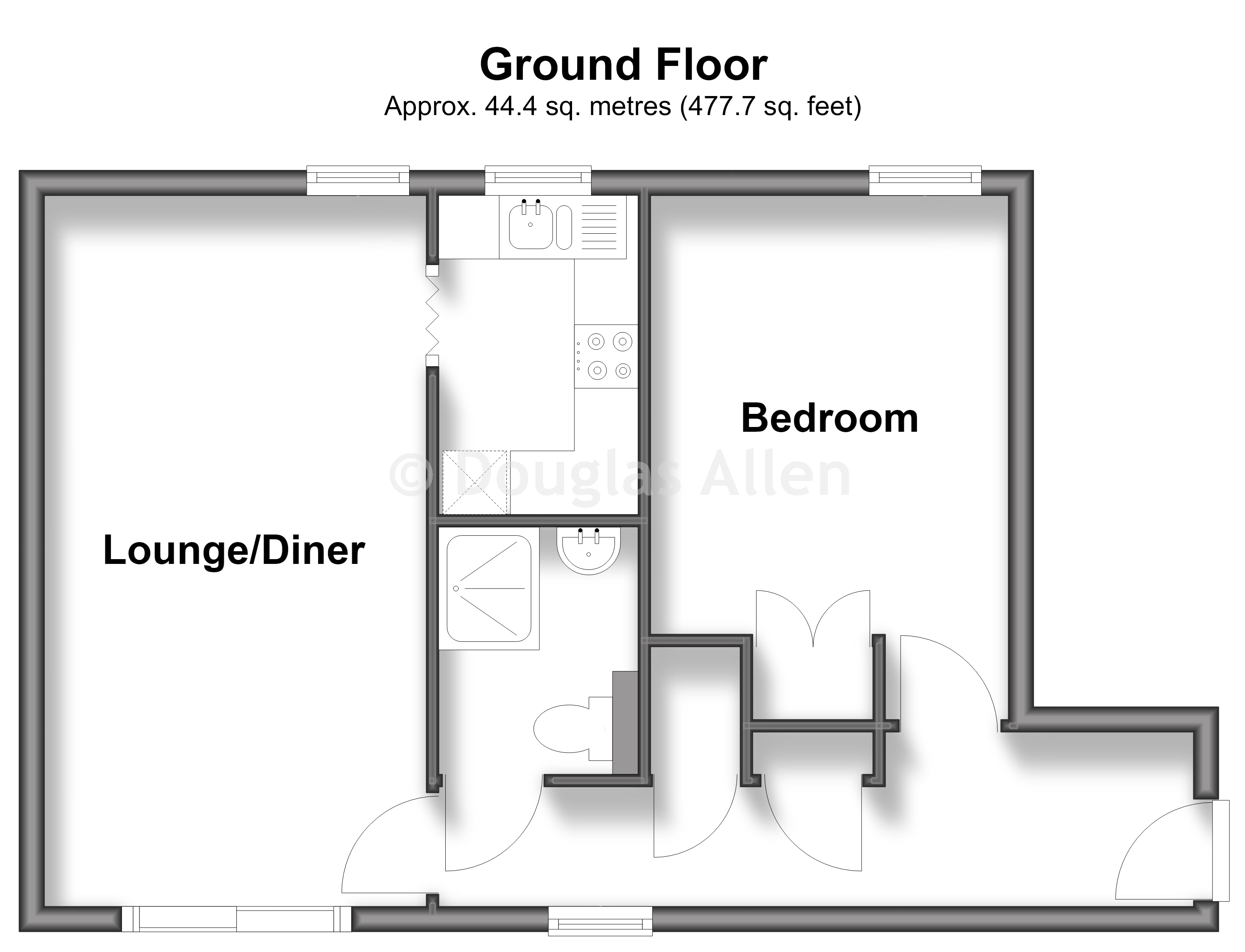 50, Portland Close, Romford floorplan