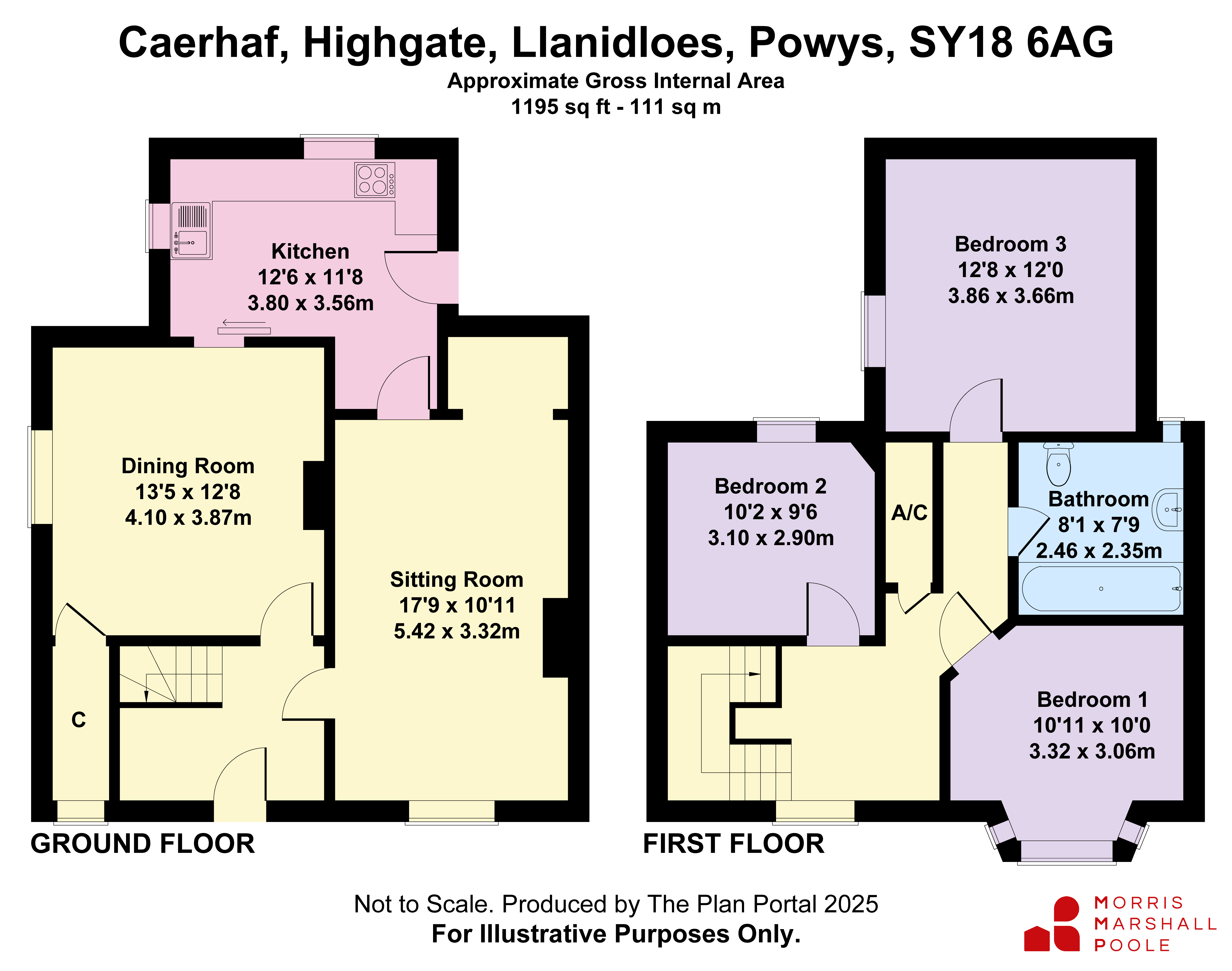 Caerhaf,, Highgate Street, Powys floorplan