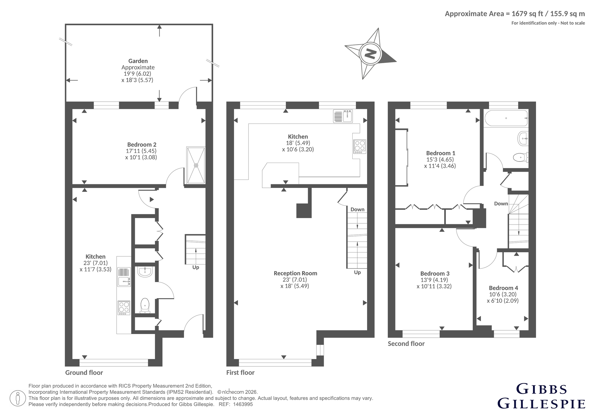 1, Templewood, Ealing floorplan