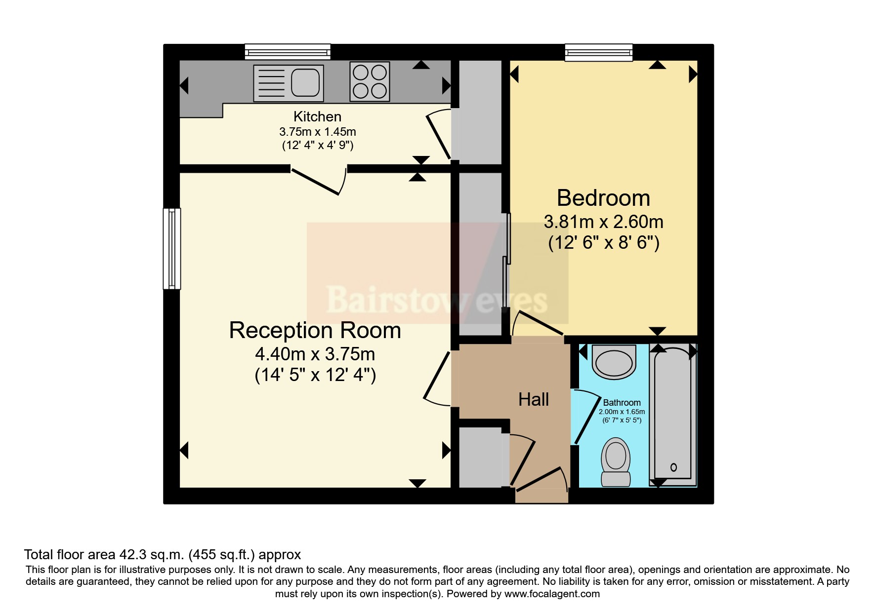 Dale Road, PURLEY, Surrey, CR8 floorplan