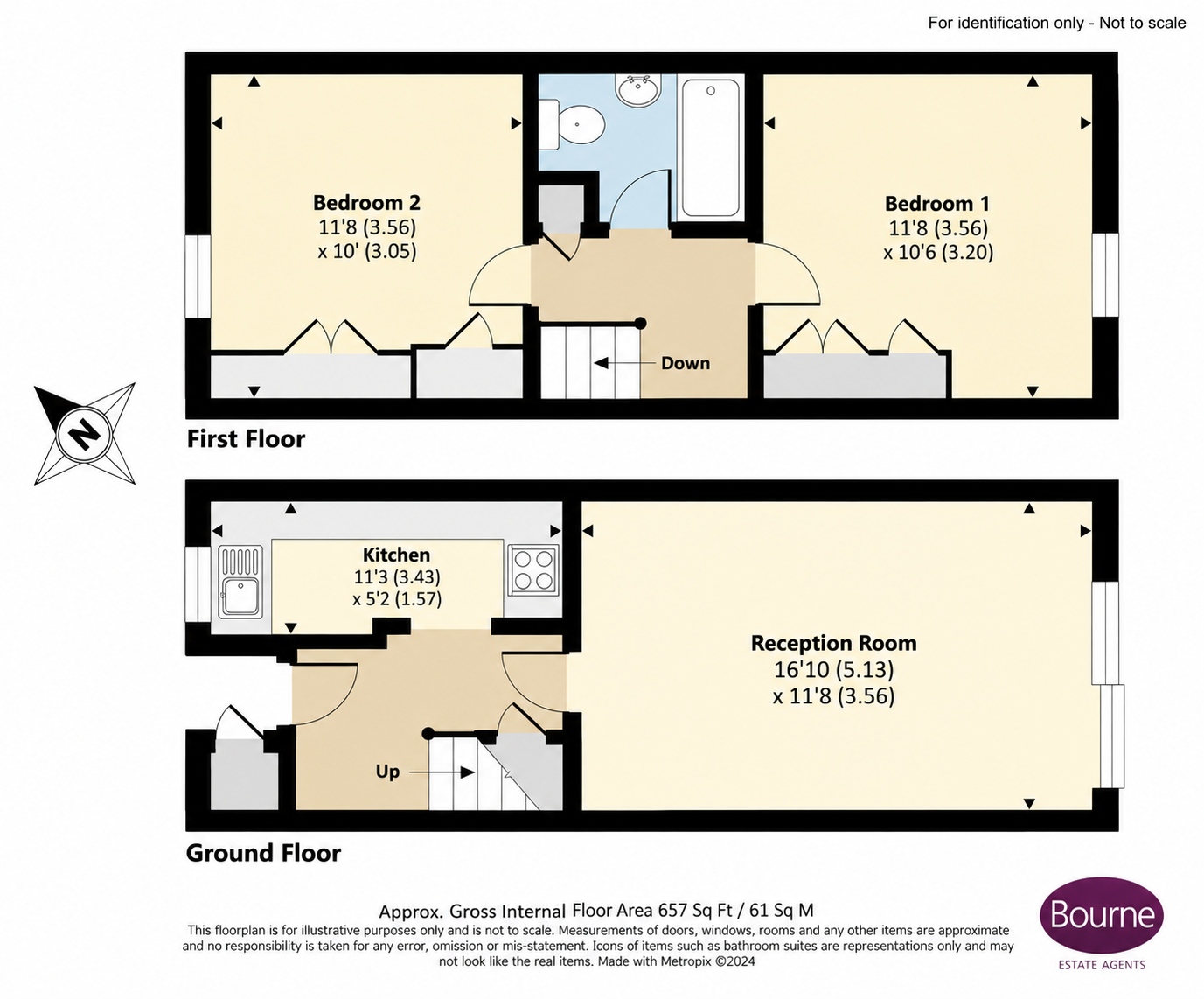141, Inkerman Road, Woking floorplan