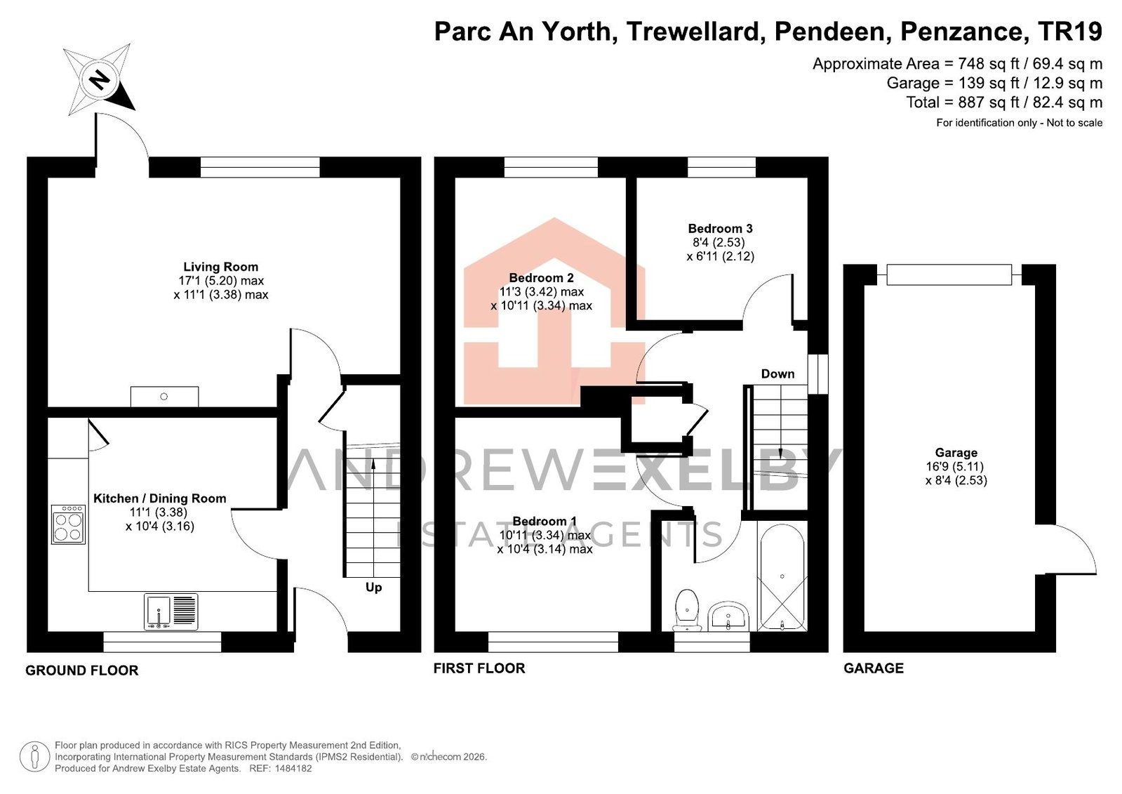 8, Parc An Yorth, Penzance floorplan