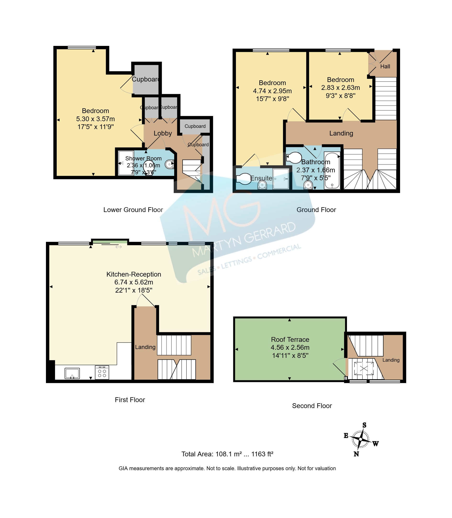 4, Aylmer Parade, London floorplan