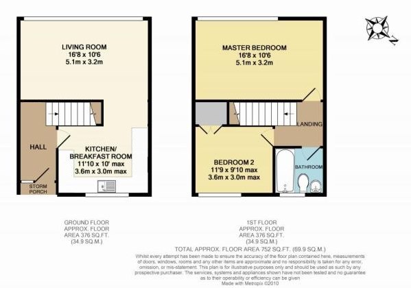 1d, Arden Grove, Harpenden floorplan
