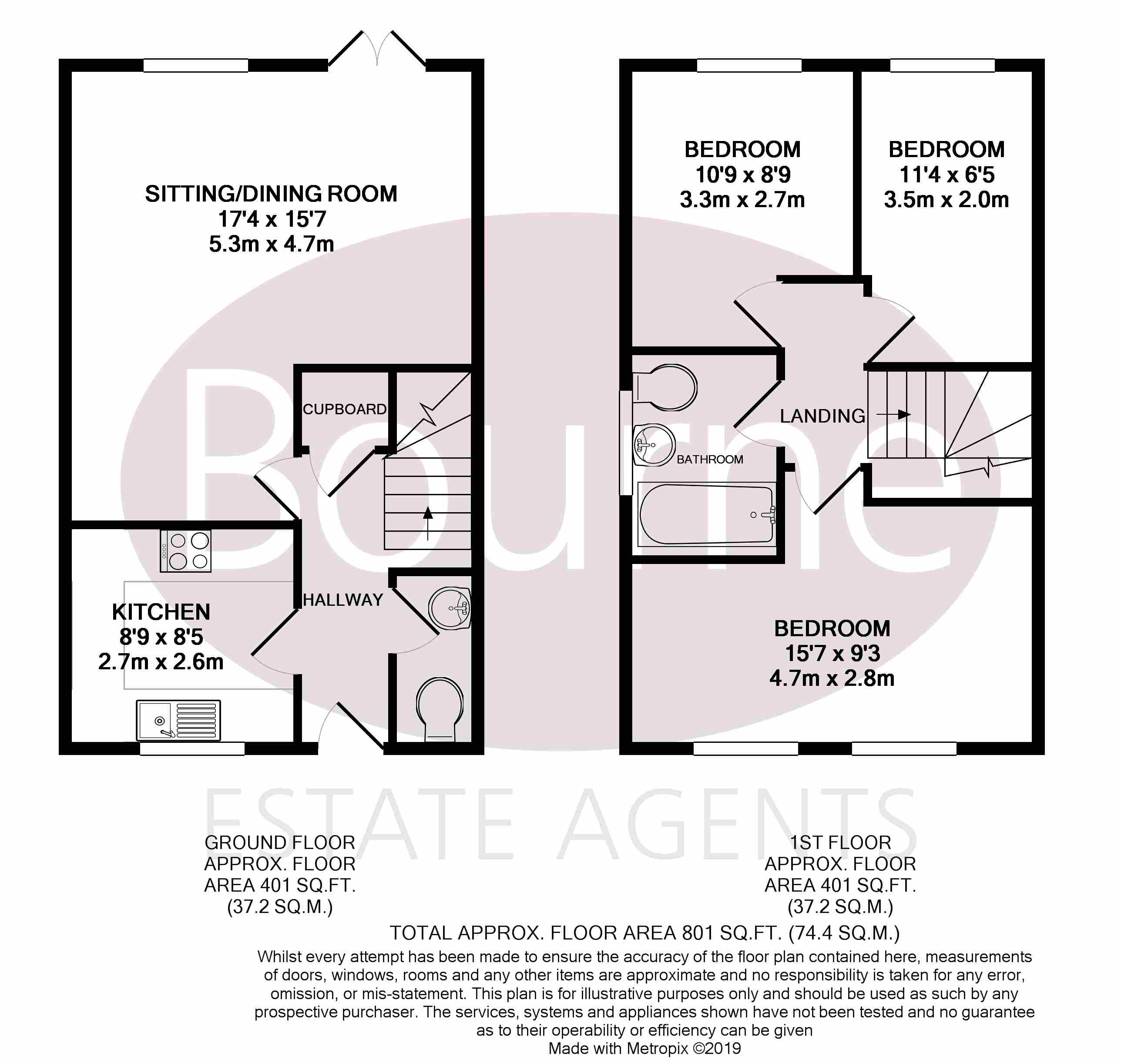 3 Bedrooms End terrace house to rent in Victoria Road, Alton GU34