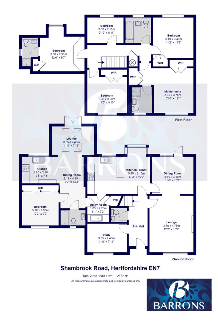 6 Bedrooms Detached house for sale in Shambrook Road, Cheshunt, Waltham Cross EN7