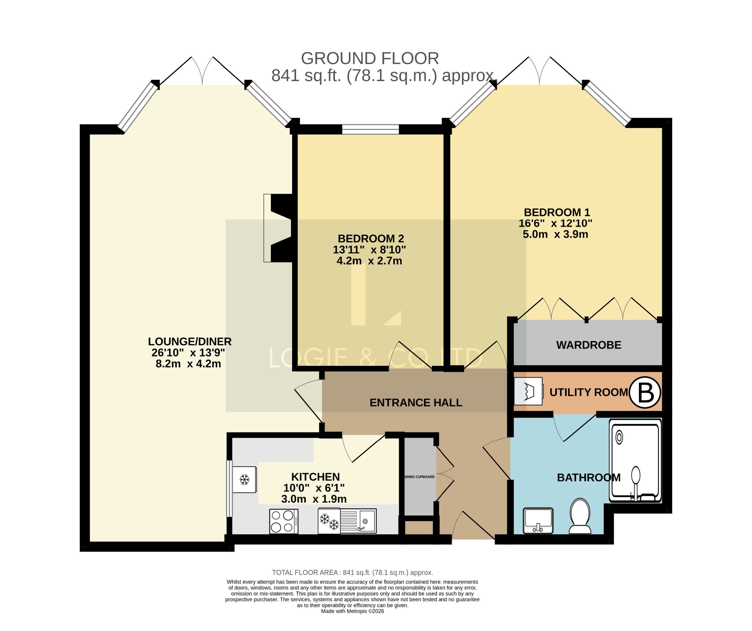 1 Fairland Court, Wymondham floorplan