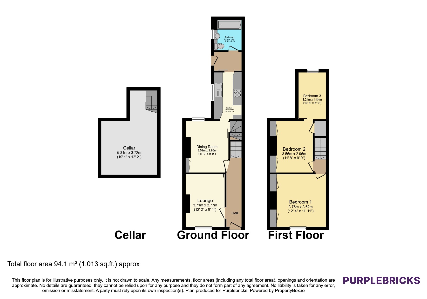 49, Ordnance Street, Chatham floorplan