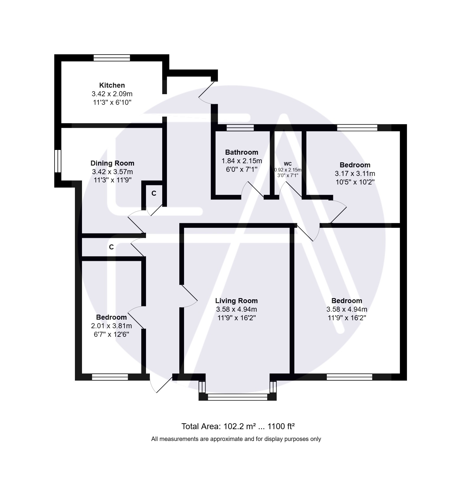 Sallys Lane, Southport floorplan