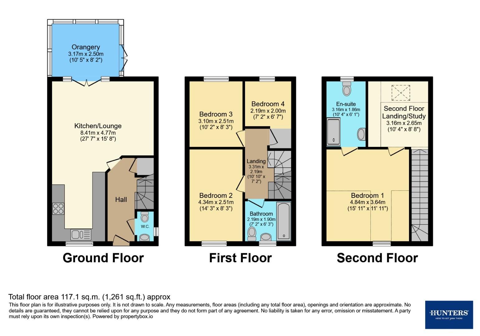 2, Livingstone Drive, Lichfield floorplan