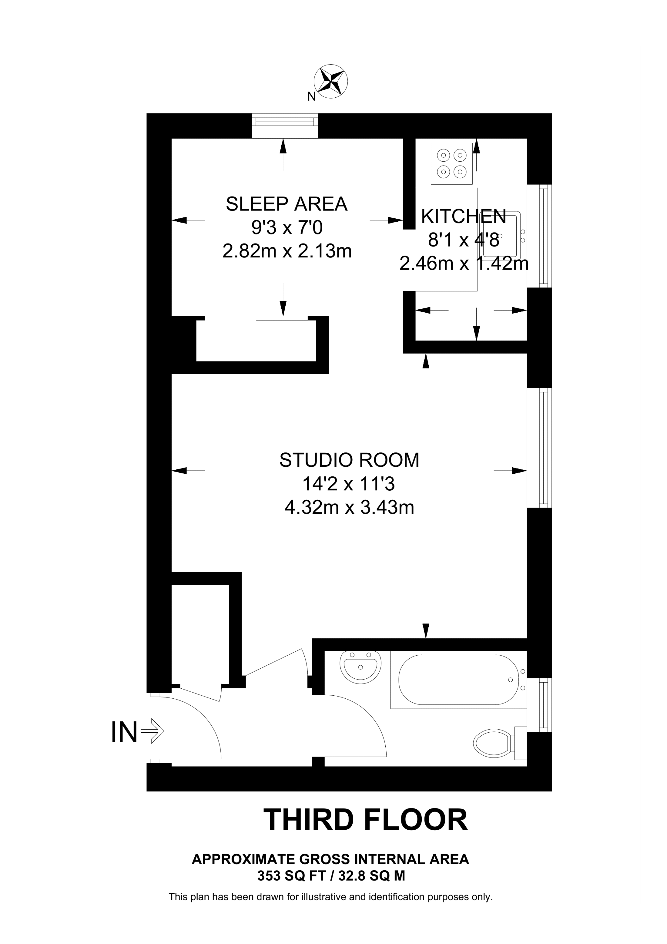 Viking Place, Leyton floorplan