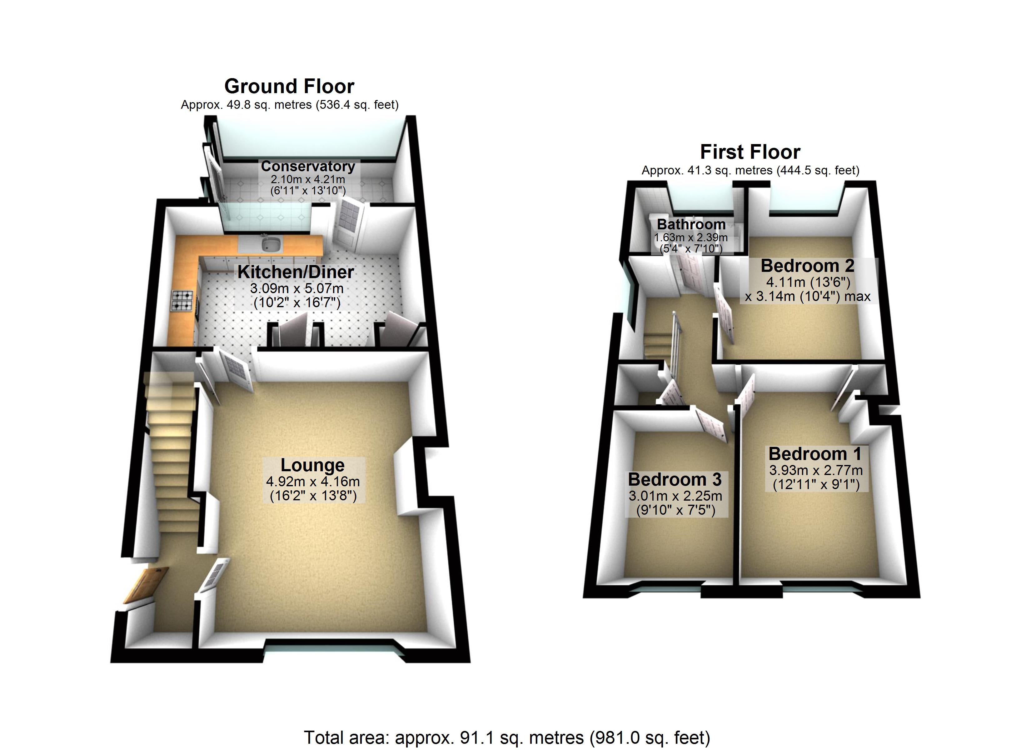 Drumcliff Road, Thurnby Lodge, Leicester LE5, 3 bedroom end terrace