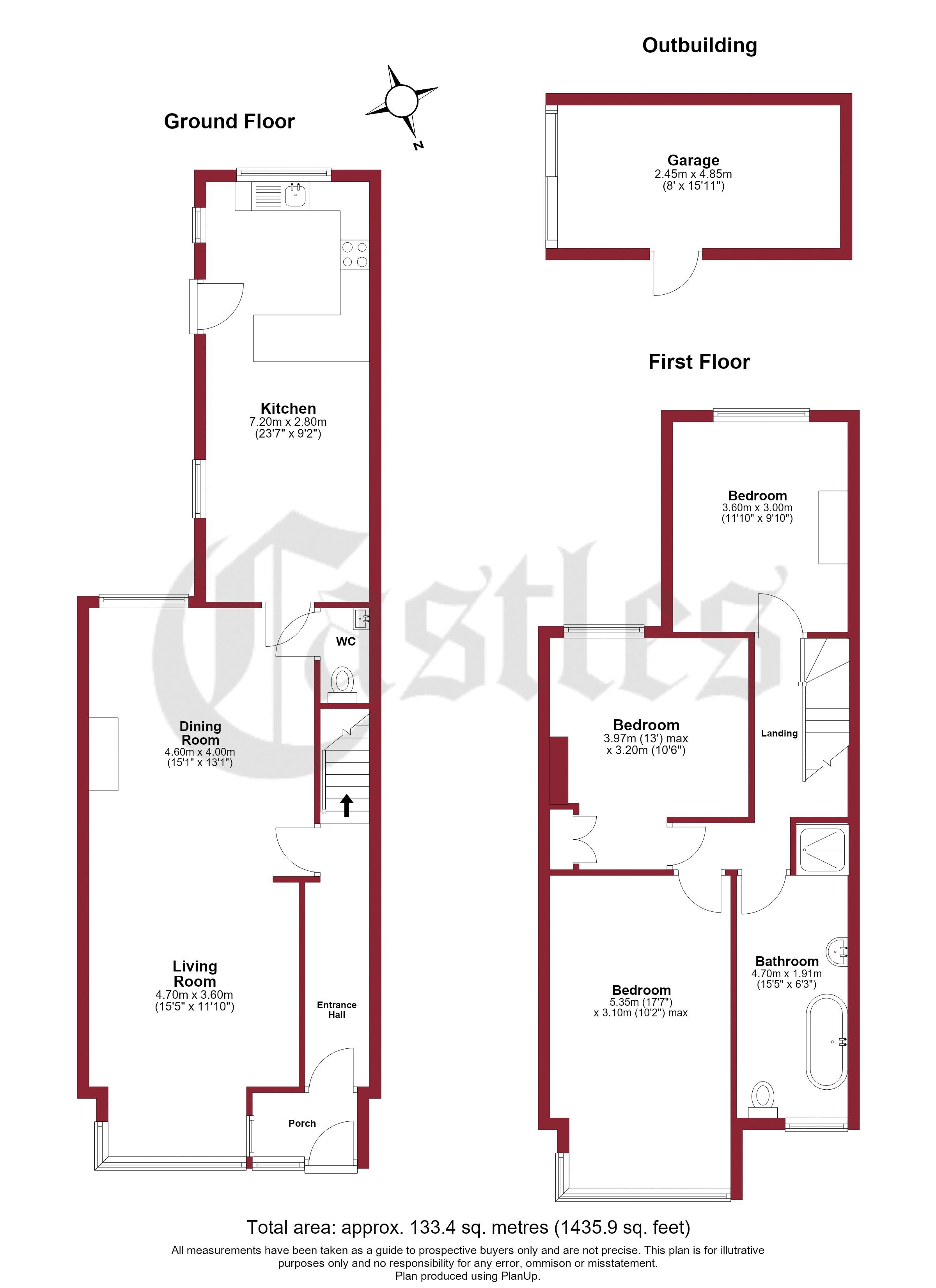 19, Old Essex Road, Hoddesdon floorplan