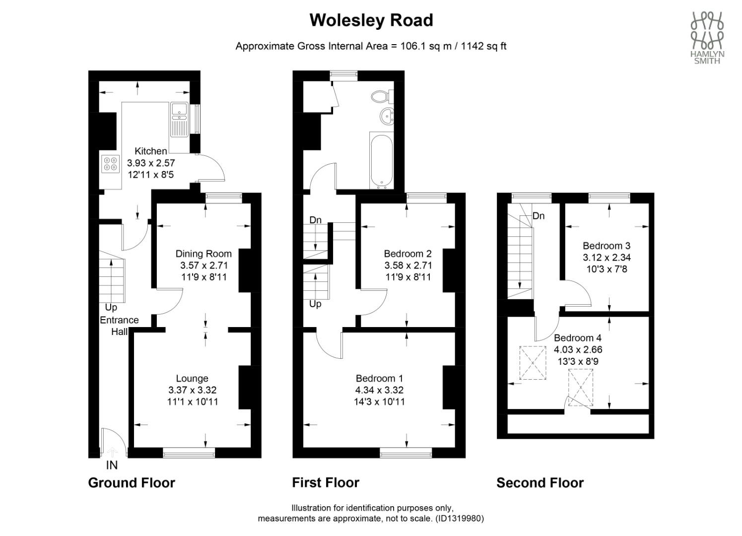 19, Wolseley Road, Brighton floorplan