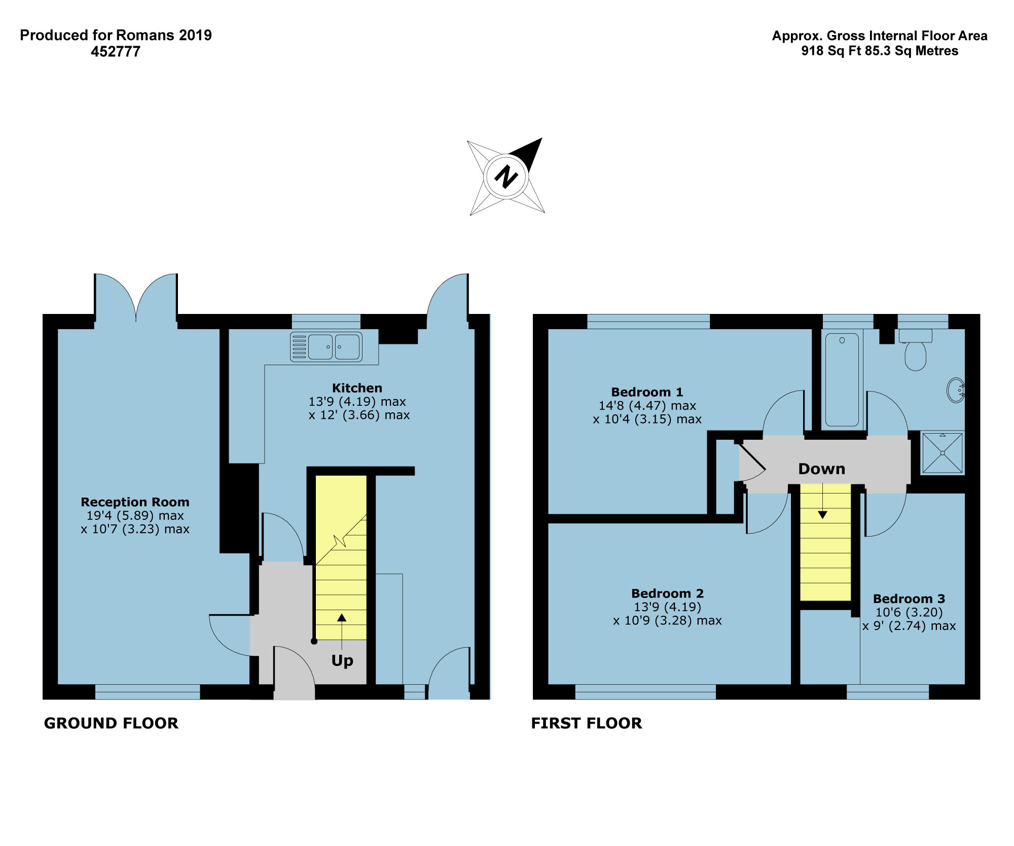 3 Bedrooms Terraced house for sale in Brook Green, Bracknell, Berkshire RG42