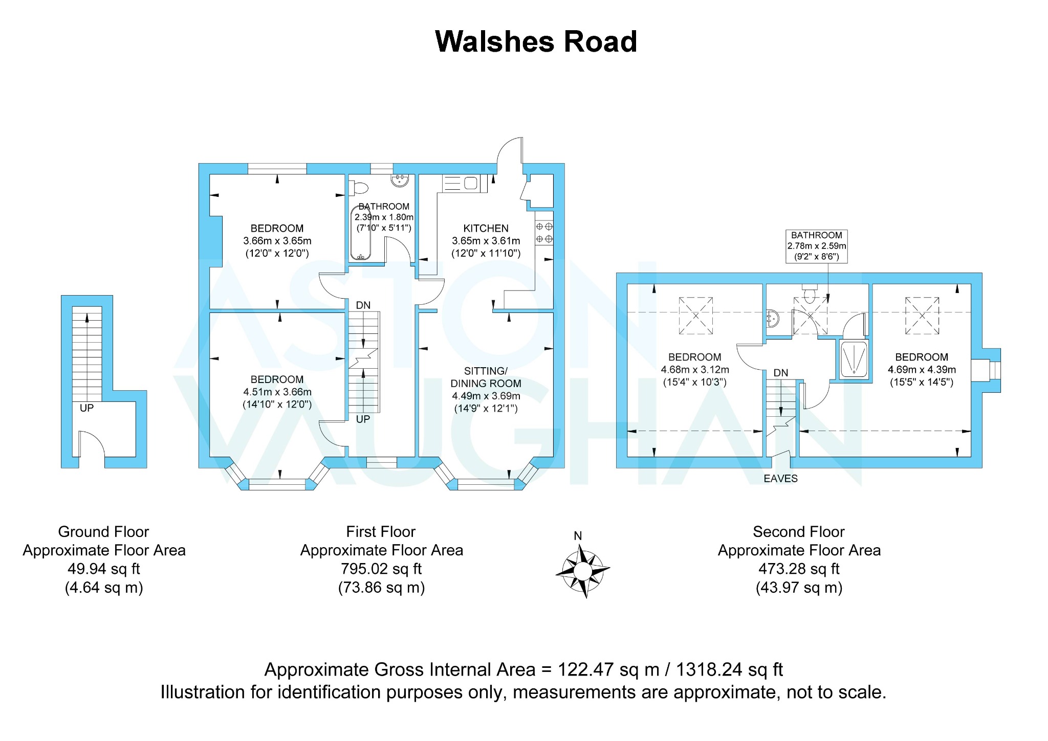 3, Beechview Parade, Walshes Road, Crowborough floorplan