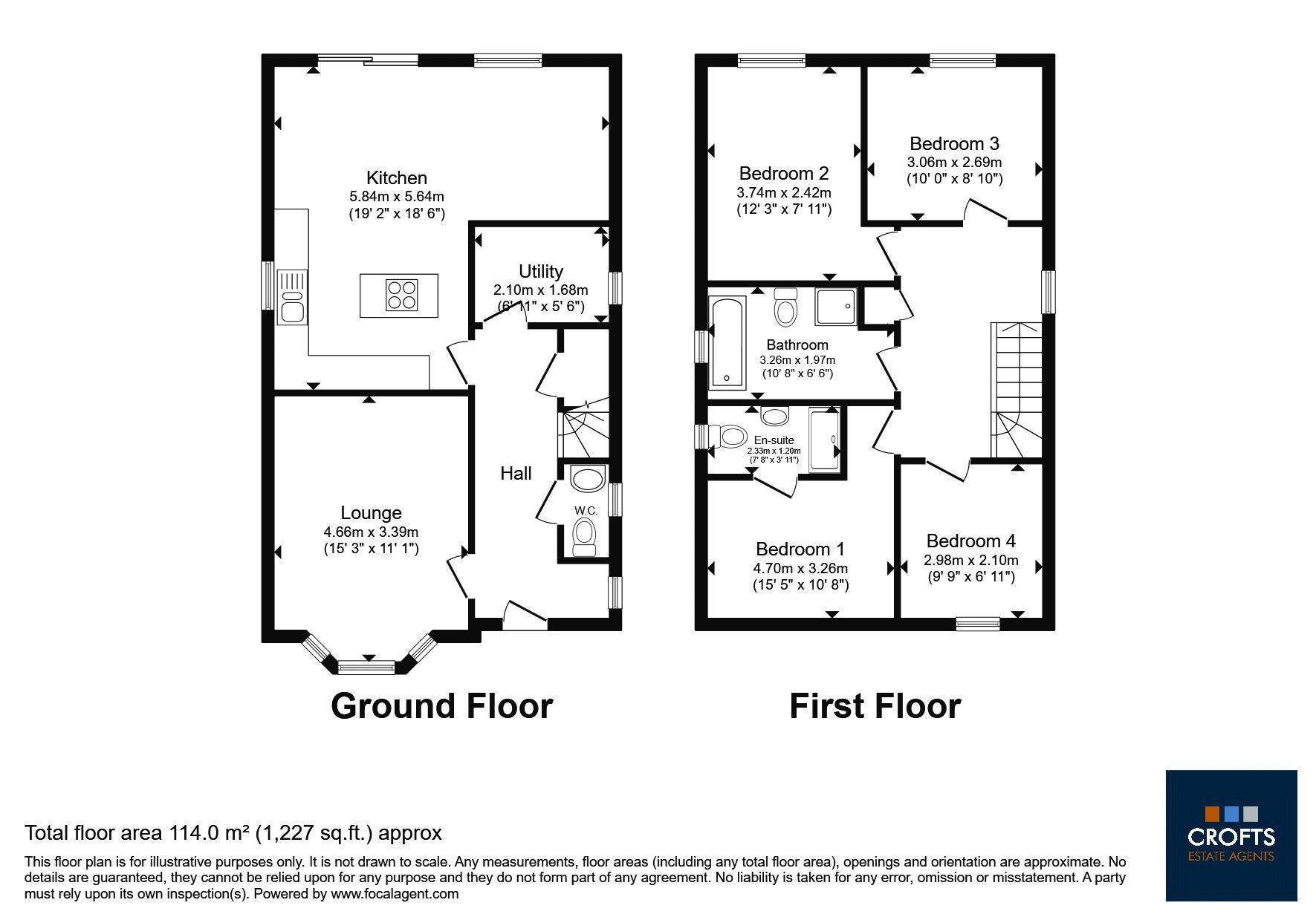 Heale Drive, Immingham floorplan