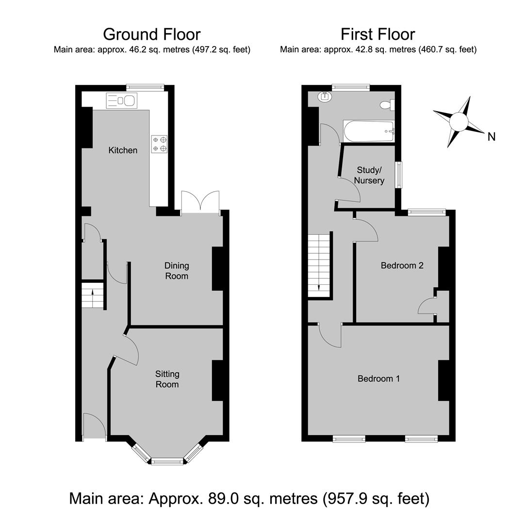 201, Cromwell Road, Whitstable floorplan