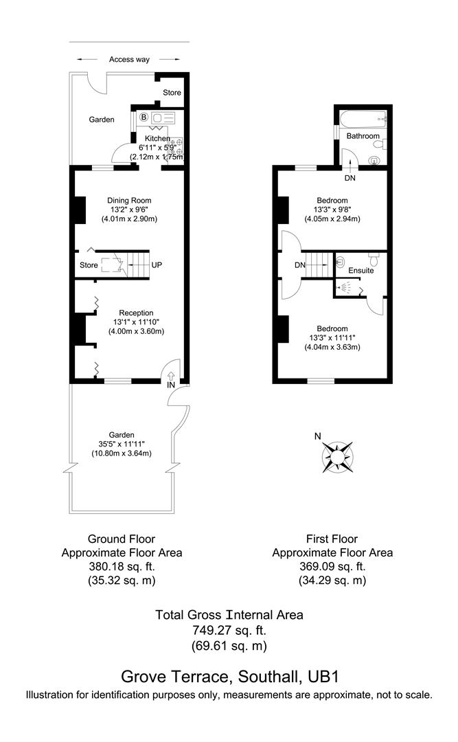 5, Grove Terrace, Southall floorplan