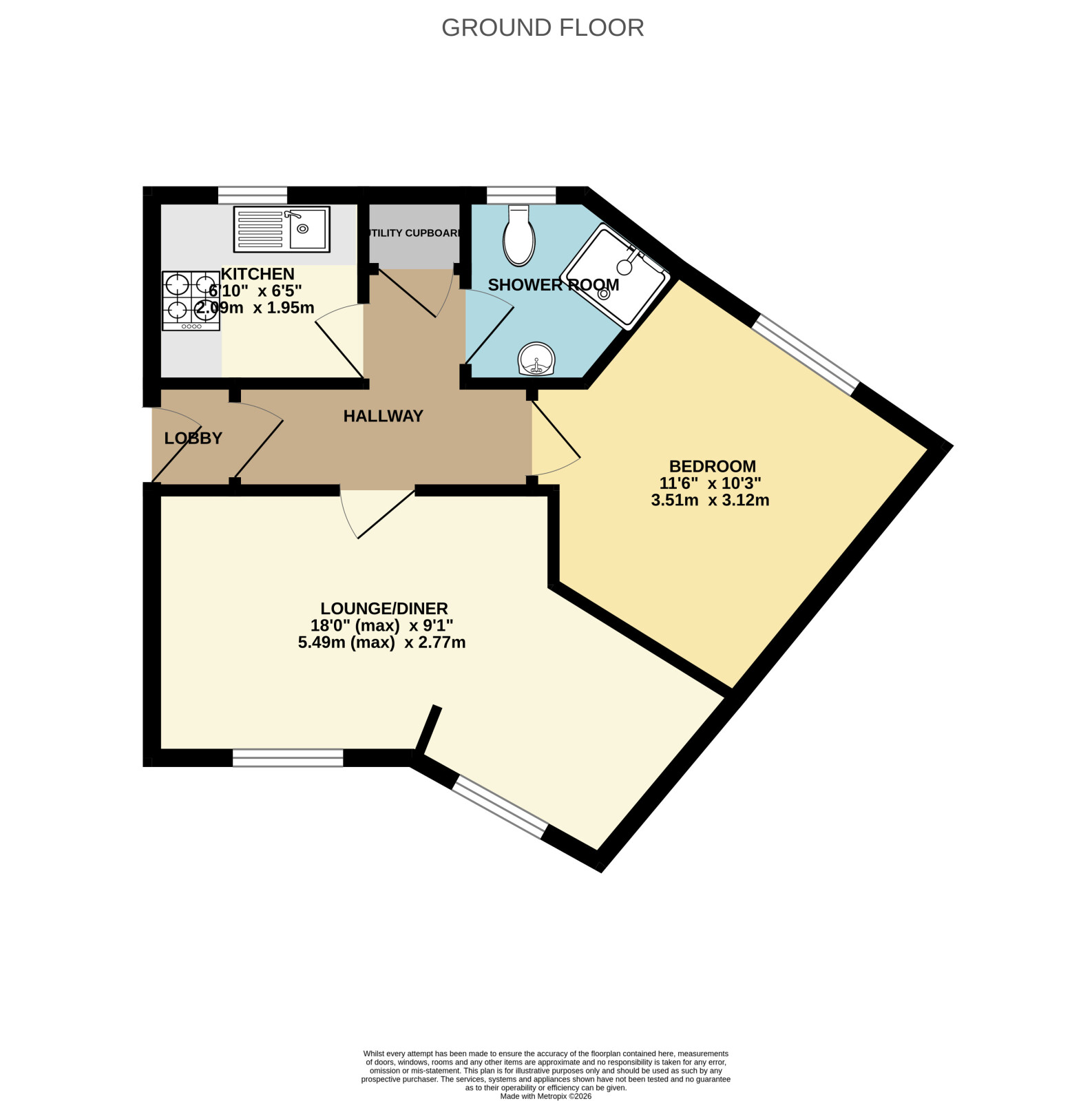 8, Tattersalls Chase, Essex floorplan