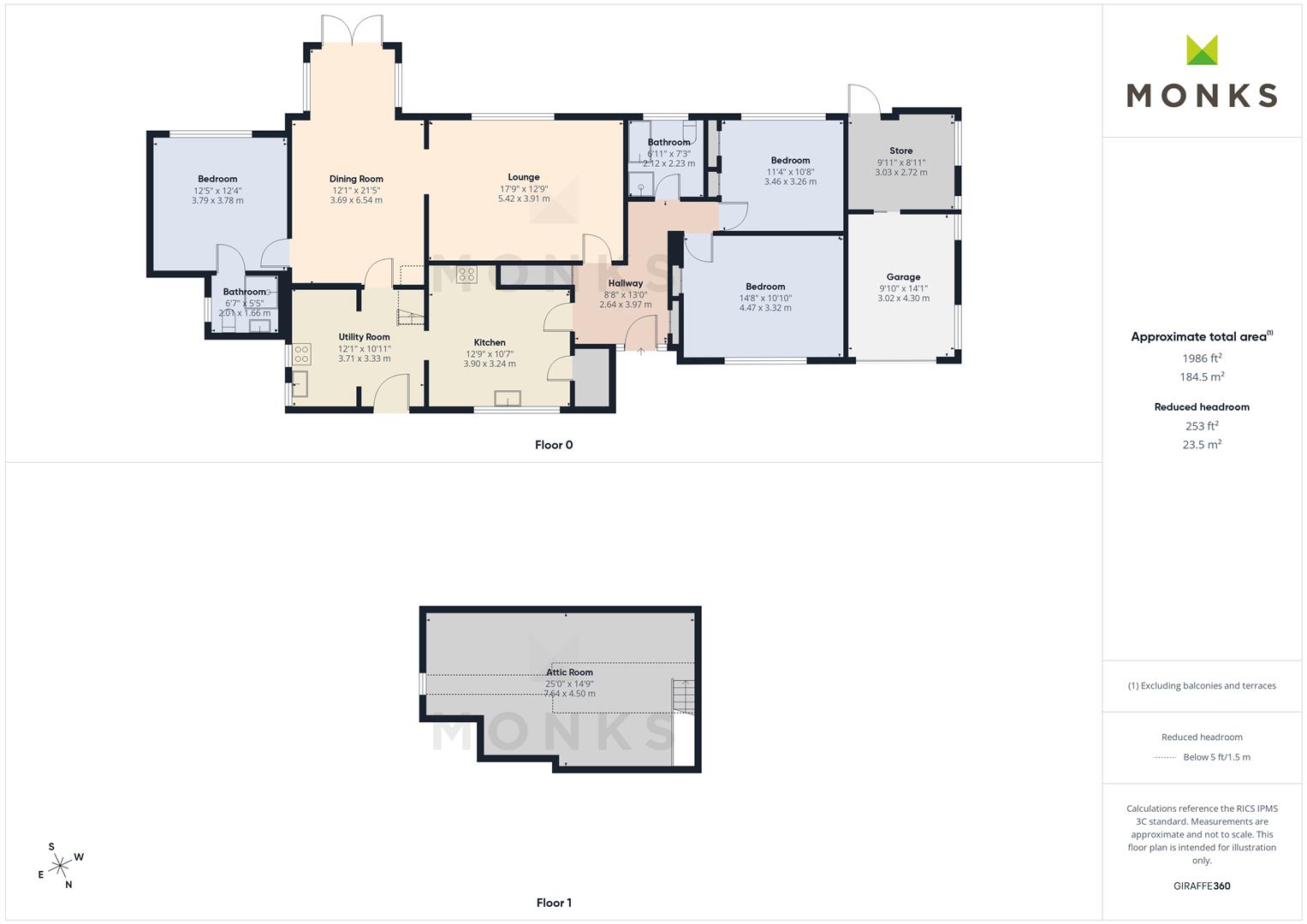 Corner Ways, Llanymynech floorplan