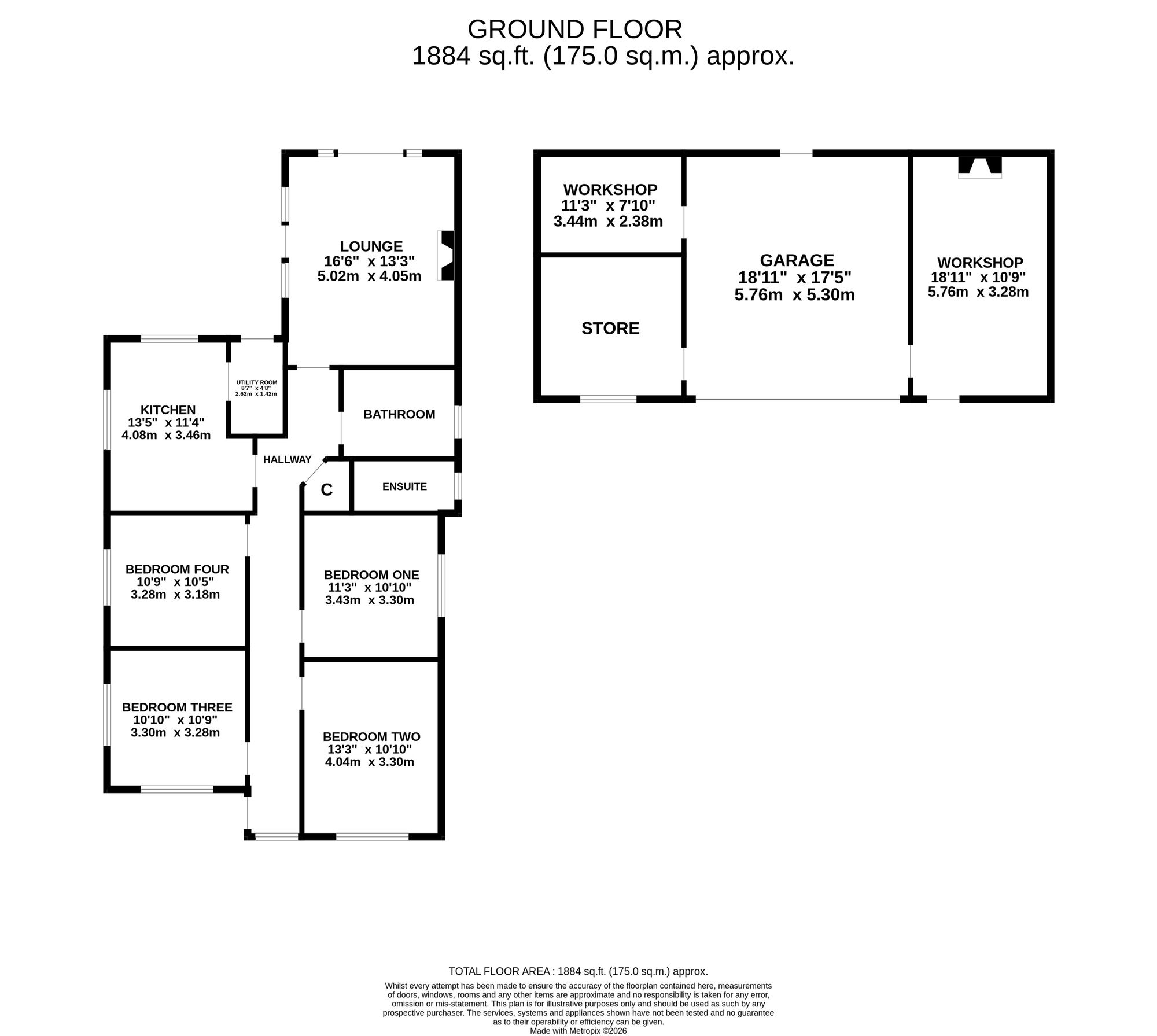 Plumtree Cottage, Oak Road, Southampton floorplan