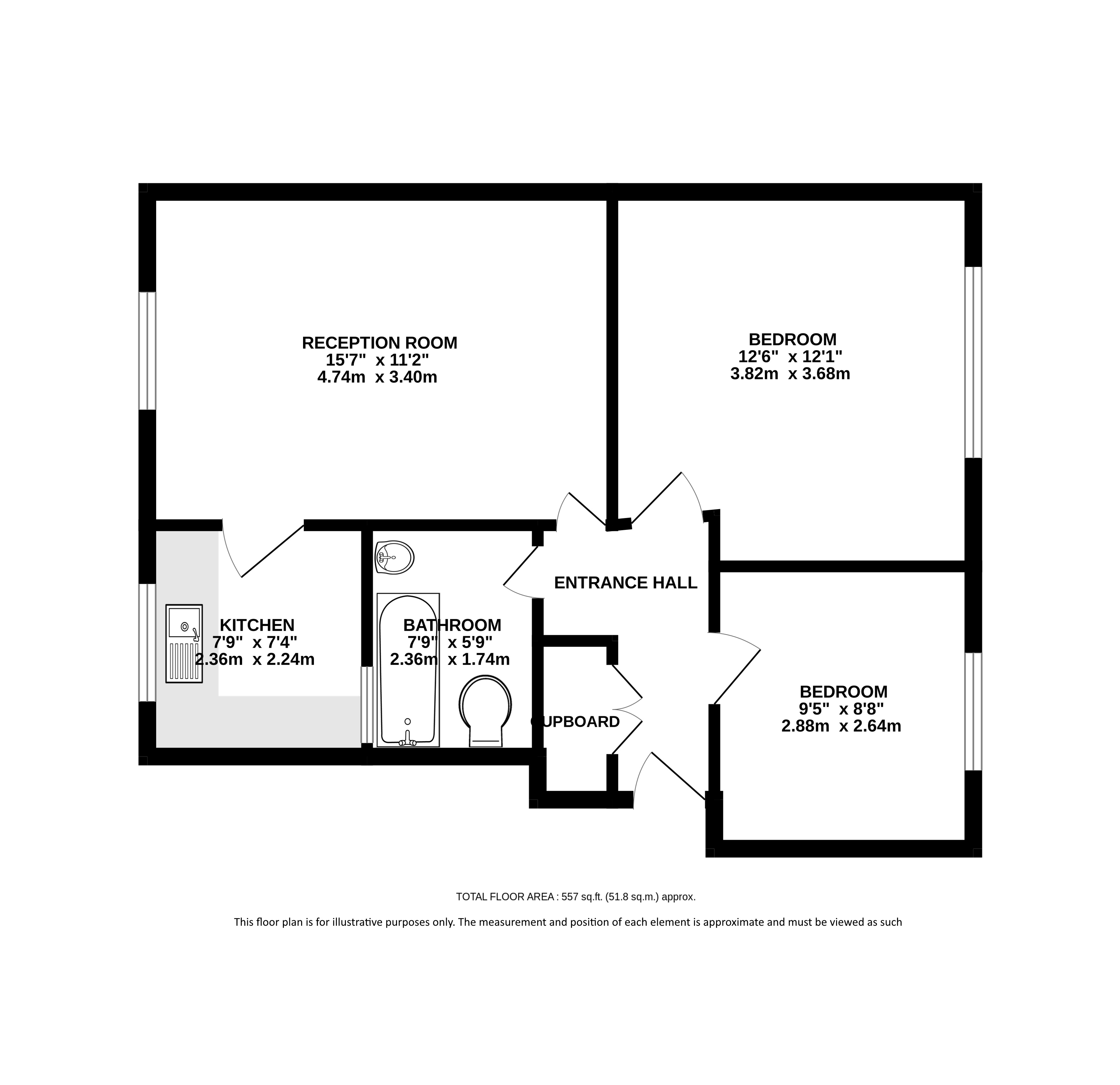 6, Cedar Court, St. Albans floorplan