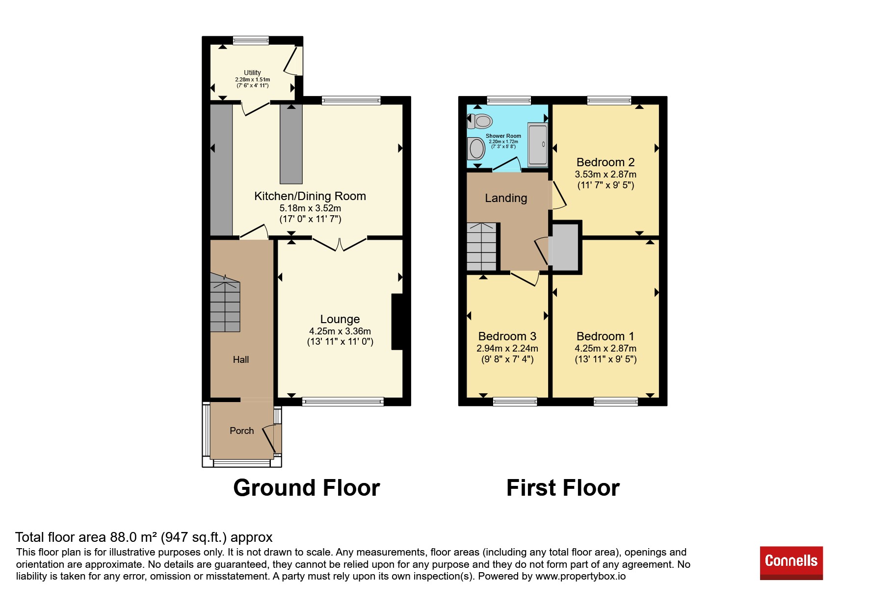 2, Cedar Close, Bristol floorplan