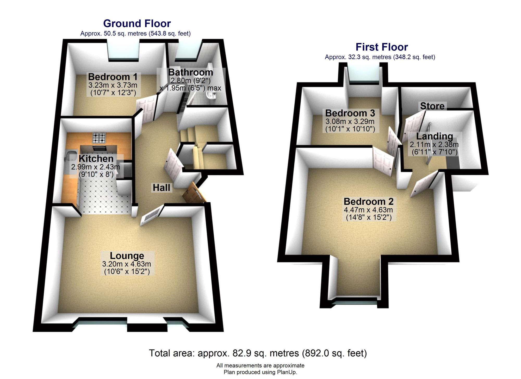 Apt 26, Canterbury Road, Meersbrook, Sheffield floorplan