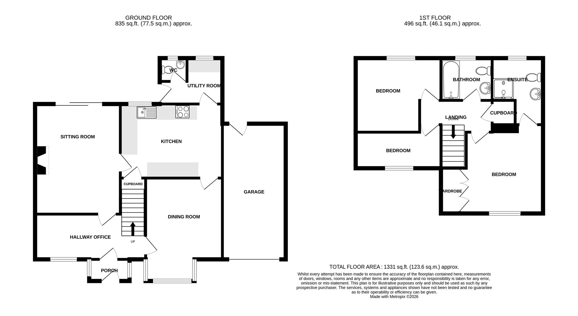 84, Bath Road, Bristol floorplan