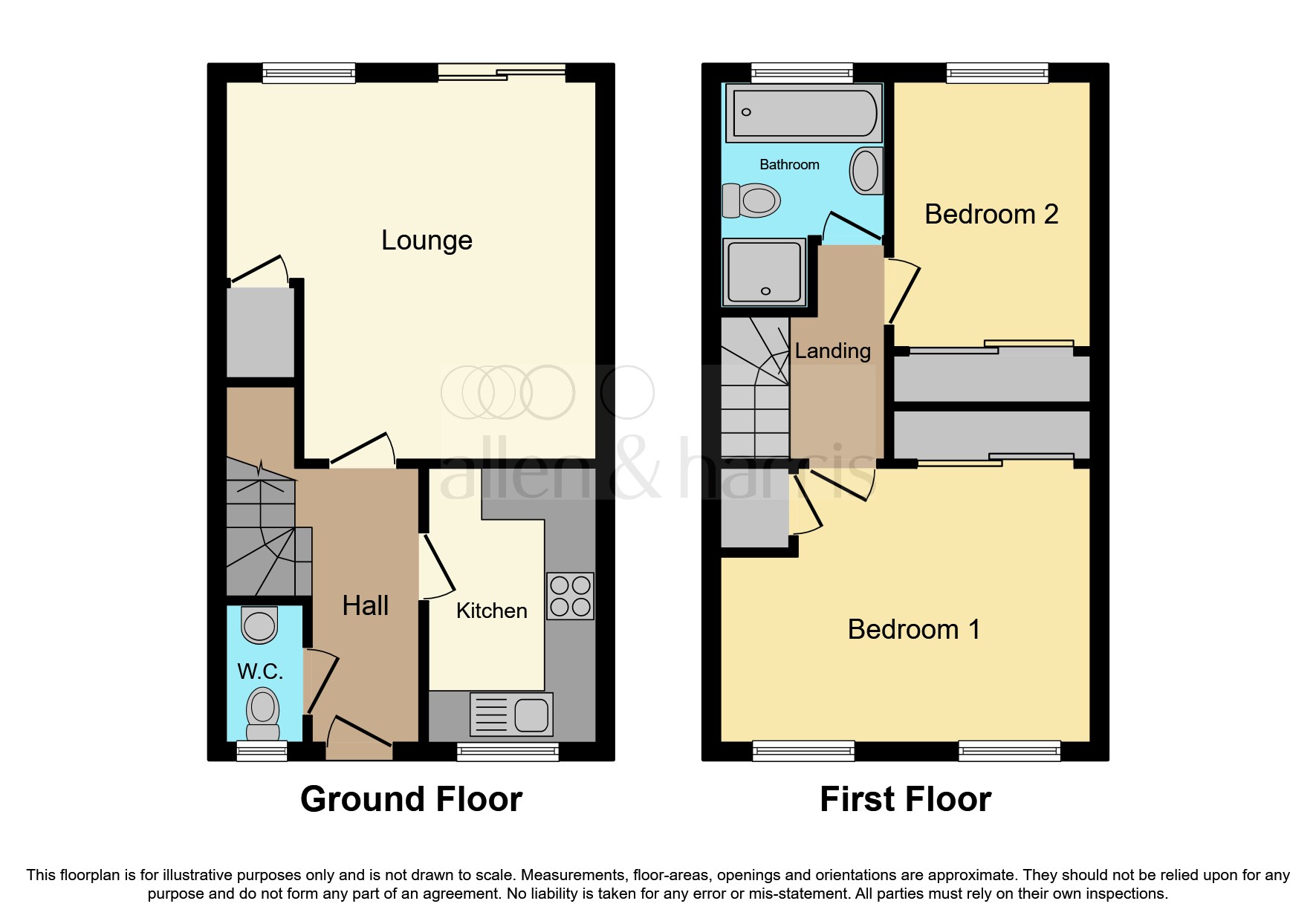 Strathcarron Drive, Paisley PA2, 2 bedroom terraced house for sale