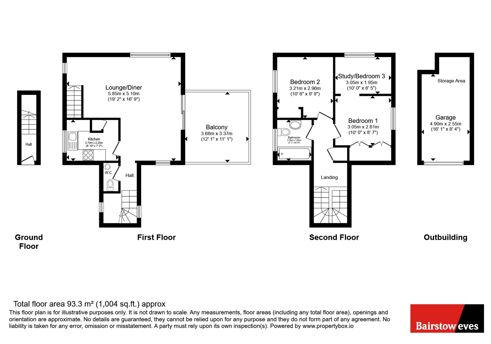 38, Rutland Court,, Kempton Walk, Croydon floorplan