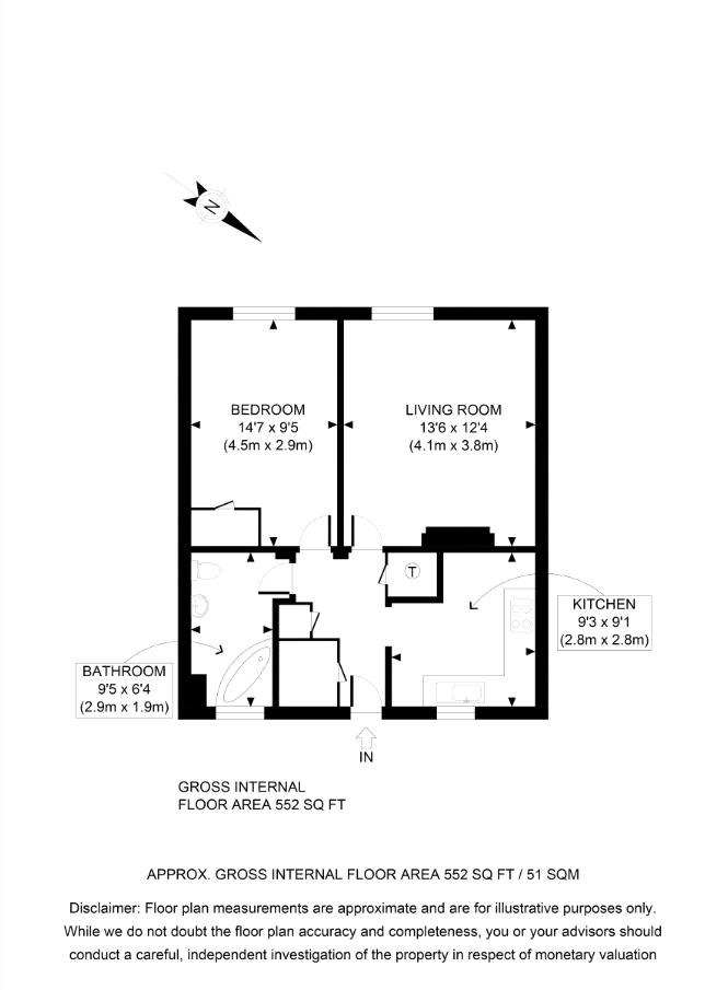 1 Bedrooms Flat for sale in Harvist Road, Queens Park, London NW6