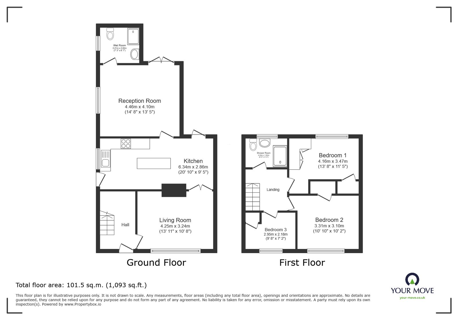 20, Salisbury Road, Manchester floorplan