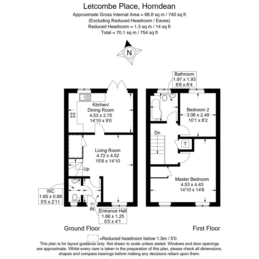 10, Letcombe Place, Waterlooville floorplan
