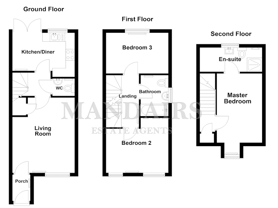 10 Tatton Grove, Peterborough floorplan