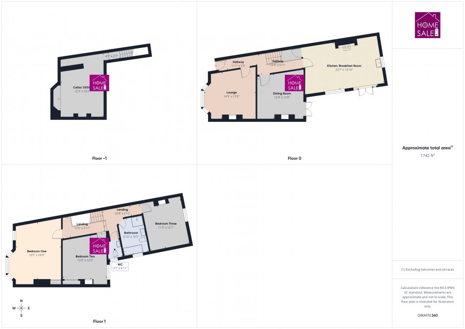 86, Lea Road Abington, Northampton floorplan